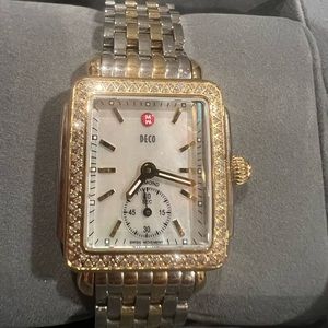 MICHELE Deco Two Tone 16mm Diamond
